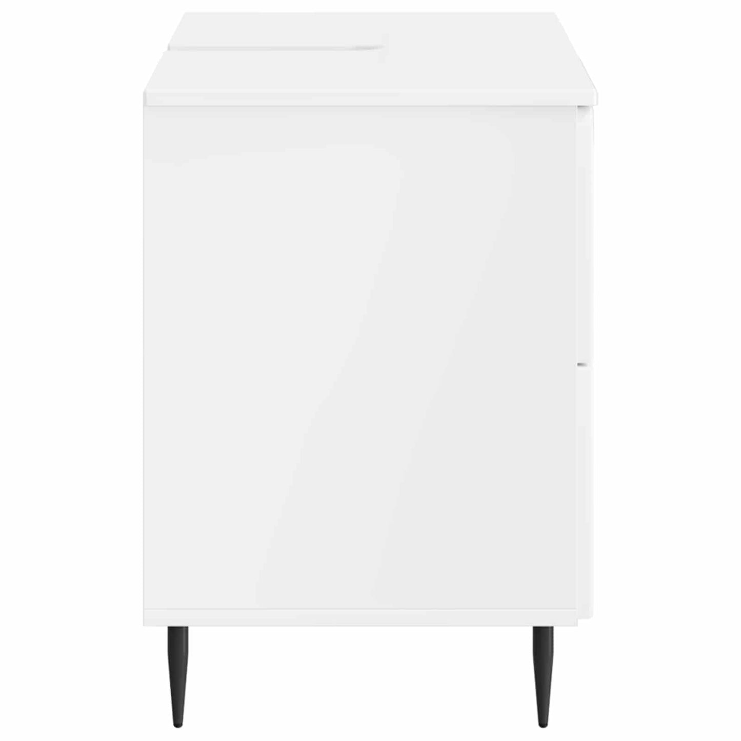 Badkamer wastafelkast ZWOLLE Hoogglans Wit 82 x 41 x 58,5 cm
