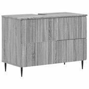 Badkamermeubel ZWOLLE grijs sonoma 82x41x58,5 cm