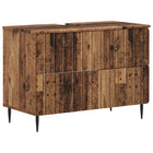 Badkamer wastafelkast ZWOLLE Oud hout 82 x 41 x 58,5 cm