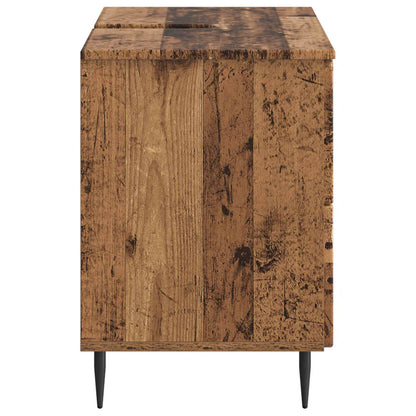 Badkamer wastafelkast ZWOLLE Oud hout 82 x 41 x 58,5 cm