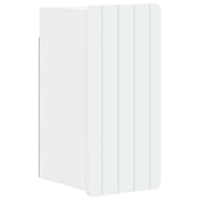 Badkamerwandkast 30x31x63 cm wit bewerkt hout