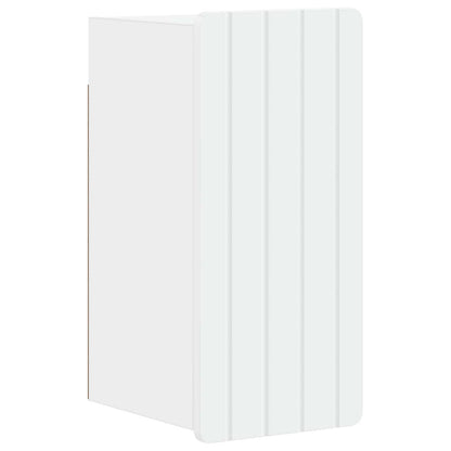 Badkamer wandkast ZWOLLE Wit 30 x 31 x 63 cm Bewerkt hout