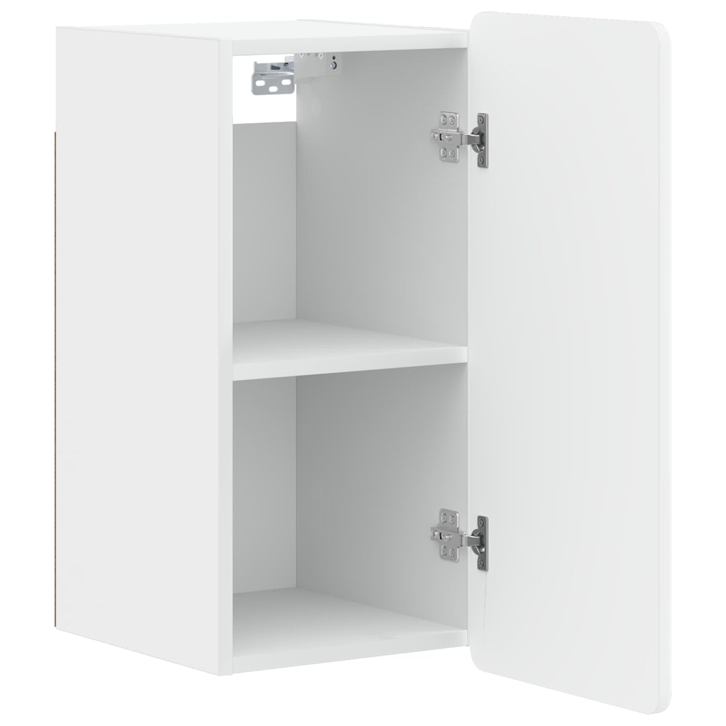 Badkamer wandkast ZWOLLE Wit 30 x 31 x 63 cm Bewerkt hout