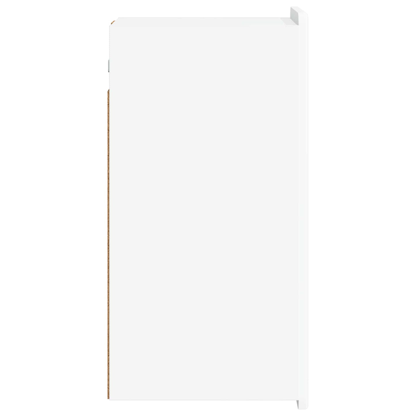 Badkamer wandkast ZWOLLE Wit 30 x 31 x 63 cm Bewerkt hout