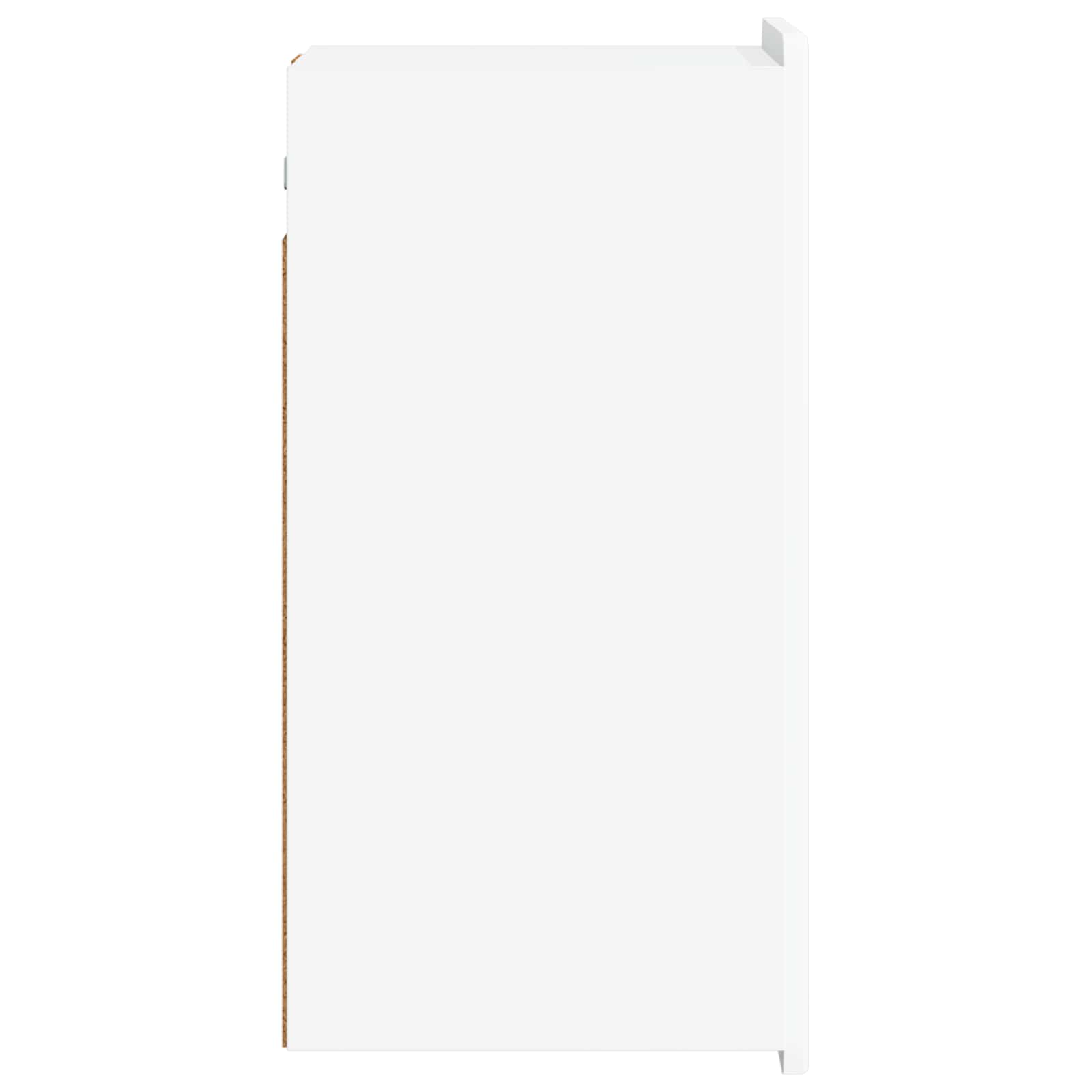 Badkamer wandkast ZWOLLE Wit 30 x 31 x 63 cm Bewerkt hout
