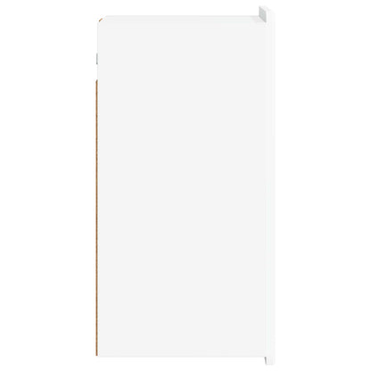Badkamer wandkast ZWOLLE Wit 30 x 31 x 63 cm Bewerkt hout