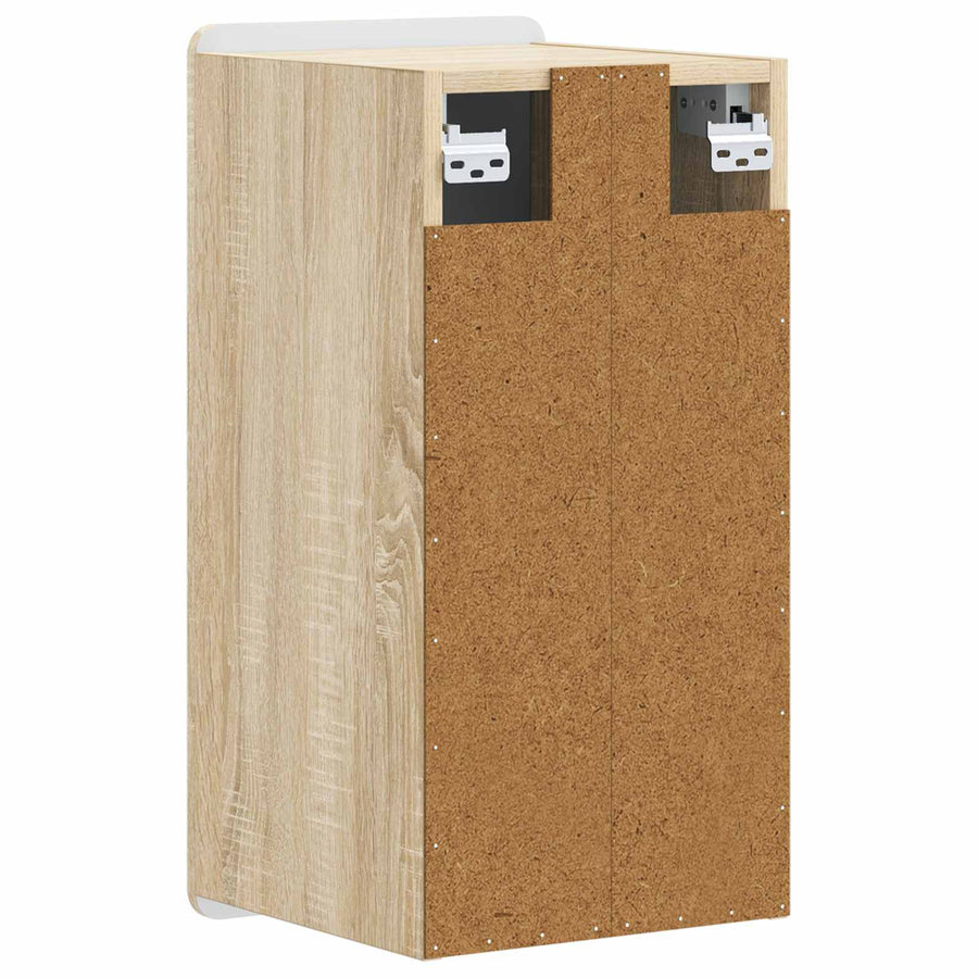 Badkamer wandkast ZWOLLE Sonoma Eiken 30 x 31 x 63 cm