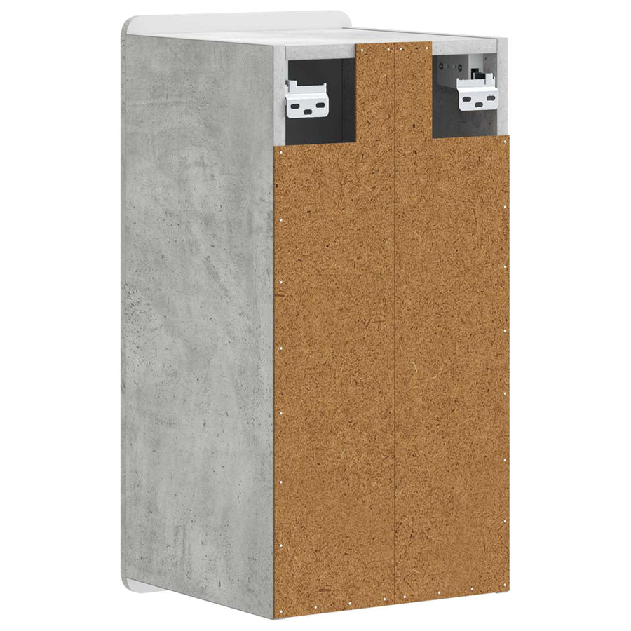 Badkamer wandkast ZWOLLE Betongrijs 30 x 31 x 63 cm