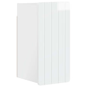 Badkamer wandkast 30x31x63 cm hoogglans wit