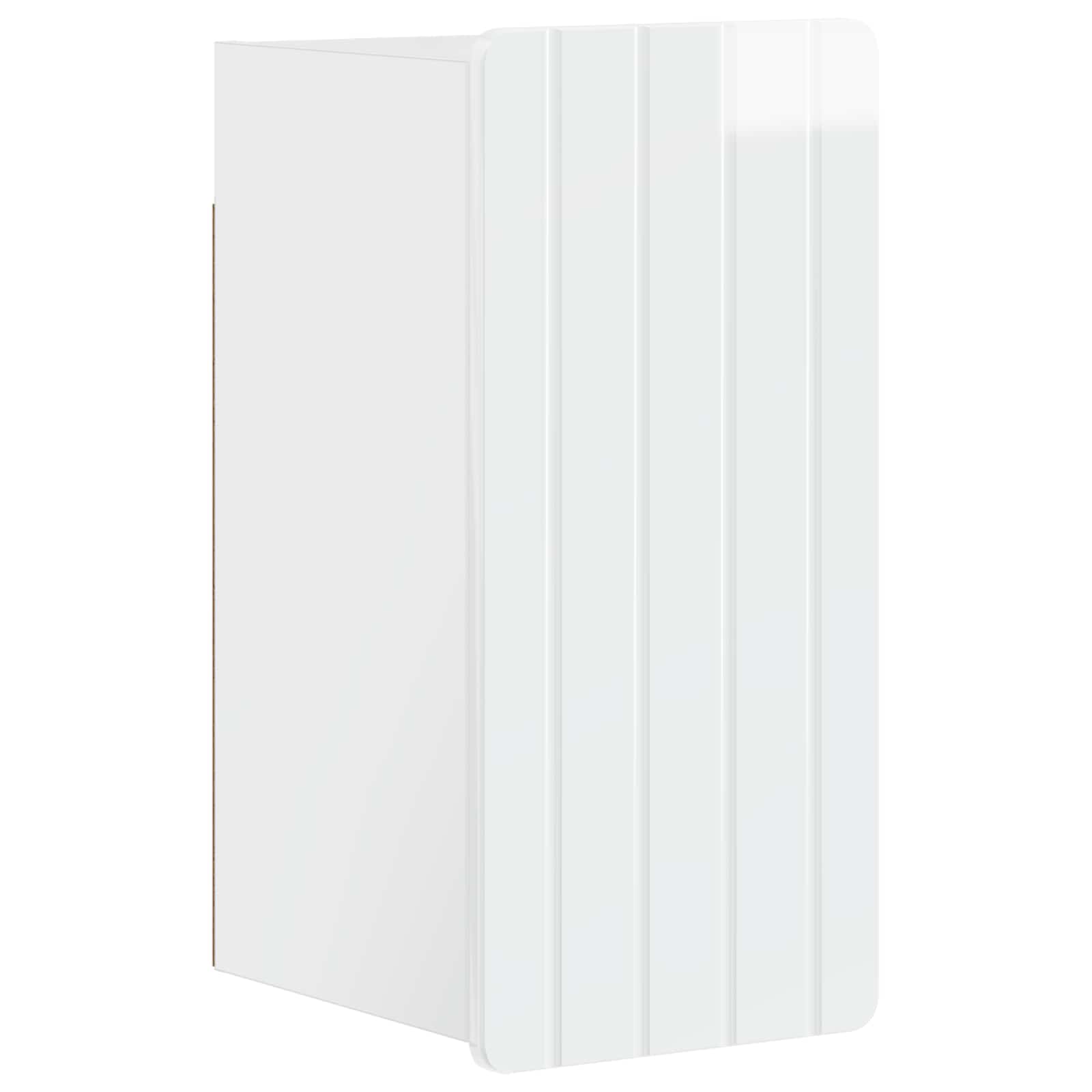 Badkamer wandkast ZWOLLE Hoogglans Wit 30 x 31 x 63 cm