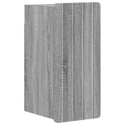 Badkamer wandkast 30x31x63 cm grijs sonoma bewerkt hout