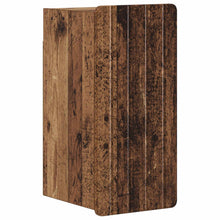 Badkamer wandkast ZWOLLE Oud hout 30 x 31 x 63 cm Bewerkt hout