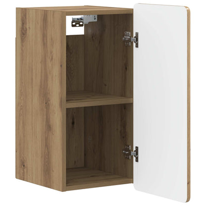 Badkamer wandkast ZWOLLE Artisanaal eiken 30 x 31 x 63 cm