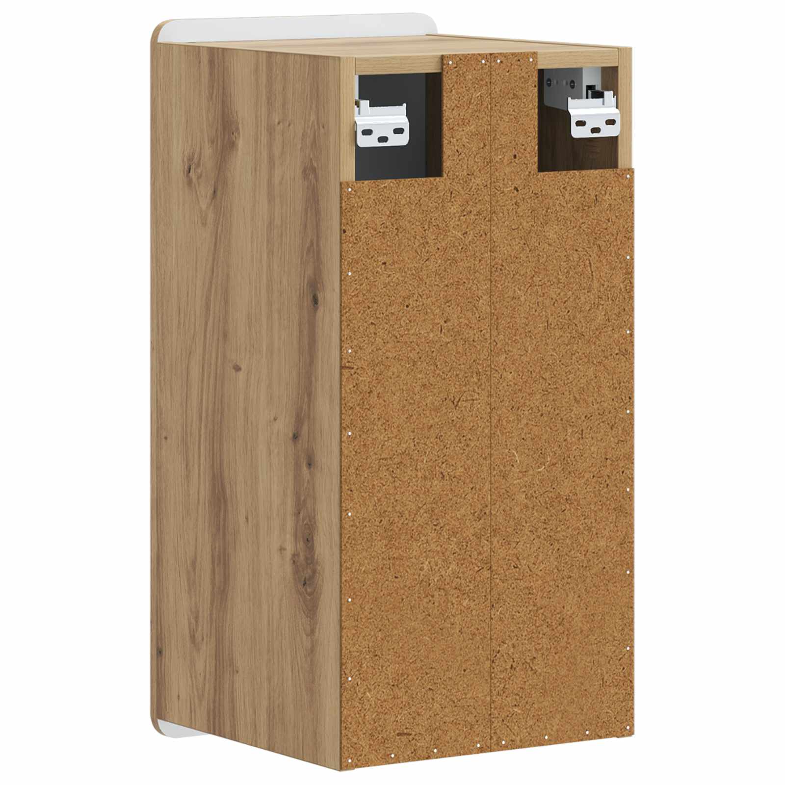 Badkamer wandkast ZWOLLE Artisanaal eiken 30 x 31 x 63 cm