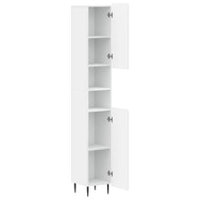 Badkamerkast met Open Plank ZWOLLE Wit 30 x 31 x 189,5 cm