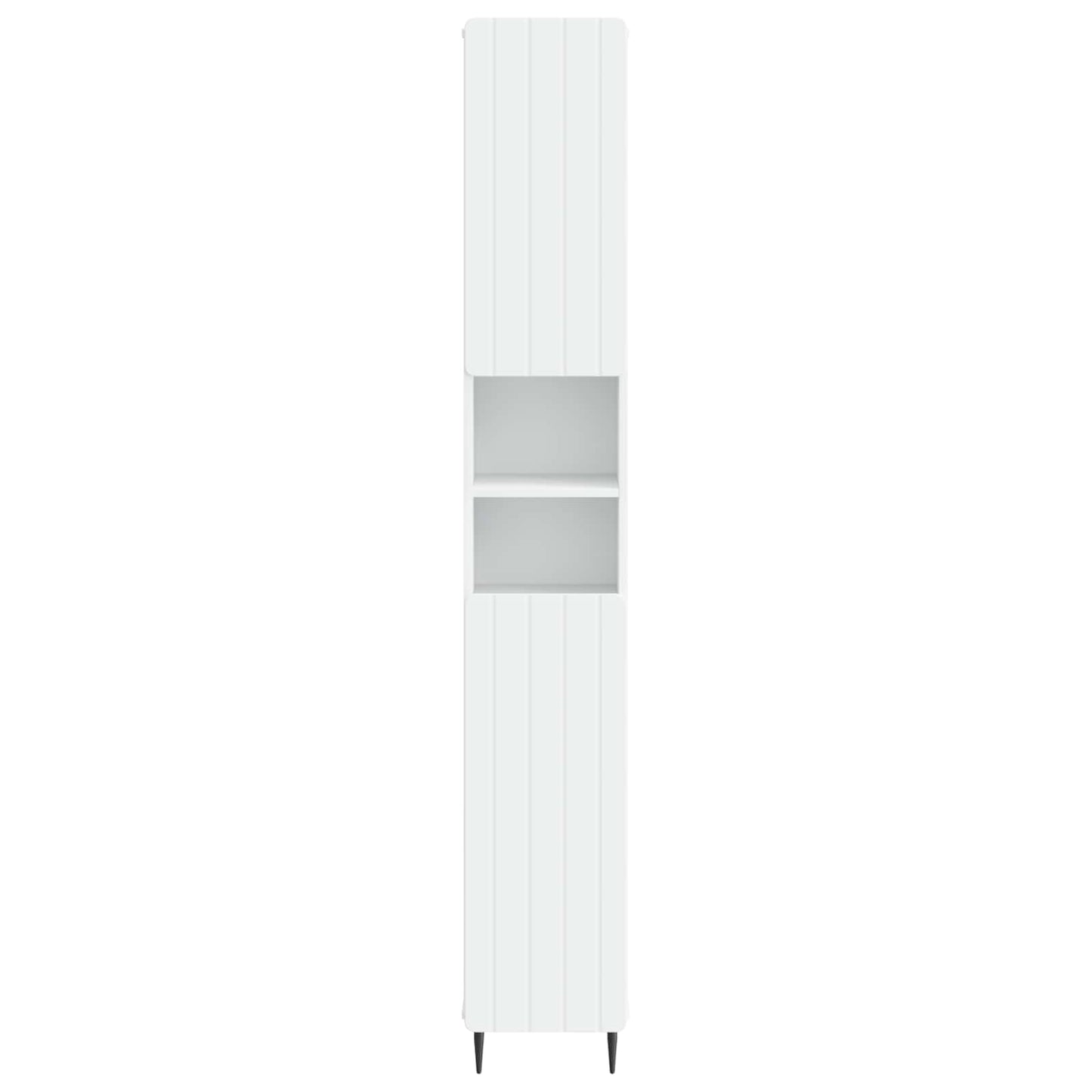 Badkamerkast met Open Plank ZWOLLE Wit 30 x 31 x 189,5 cm