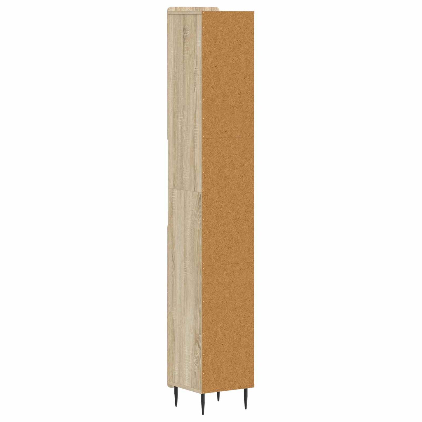 Badkamerkast met Open Plank ZWOLLE Sonoma Eiken