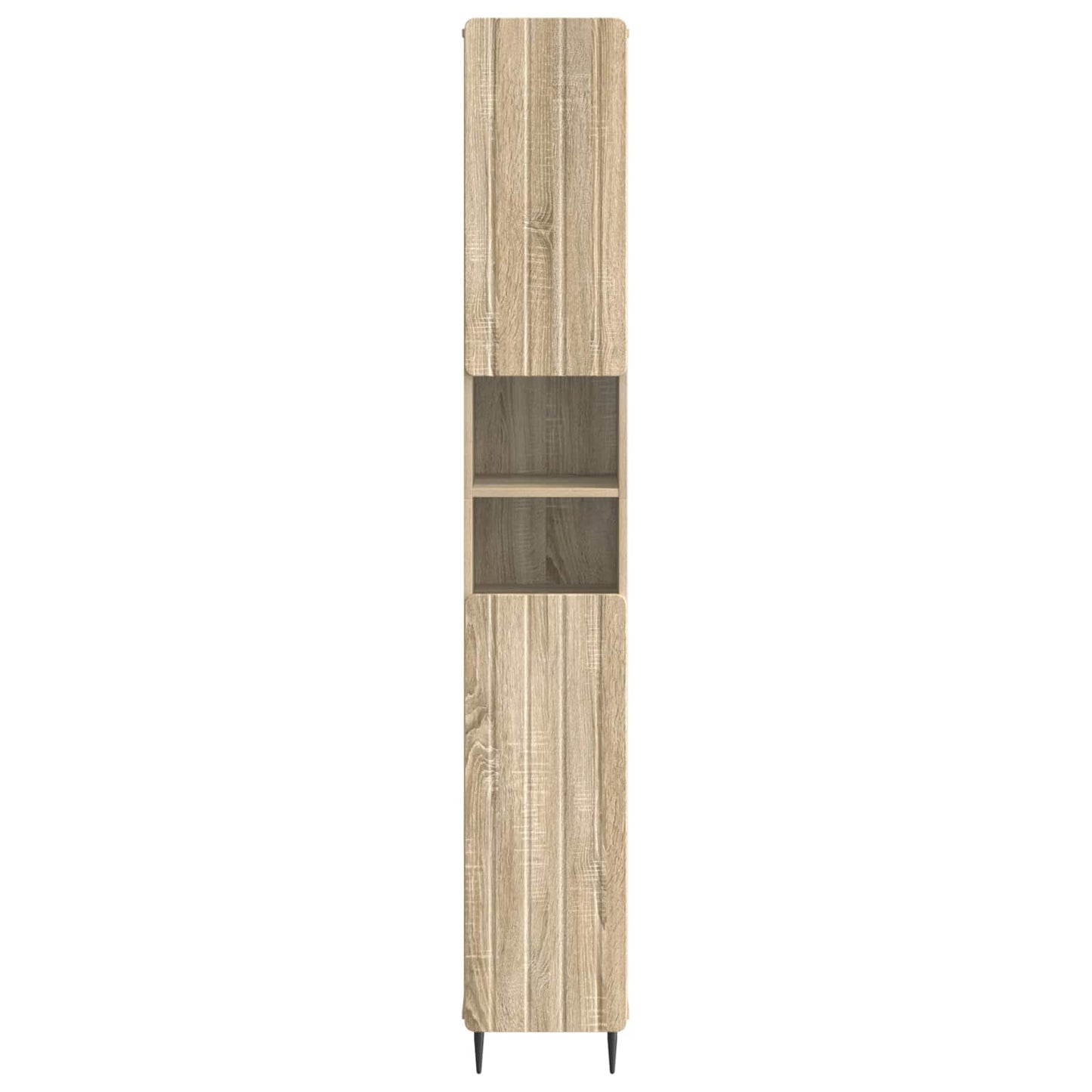 Badkamerkast met Open Plank ZWOLLE Sonoma Eiken