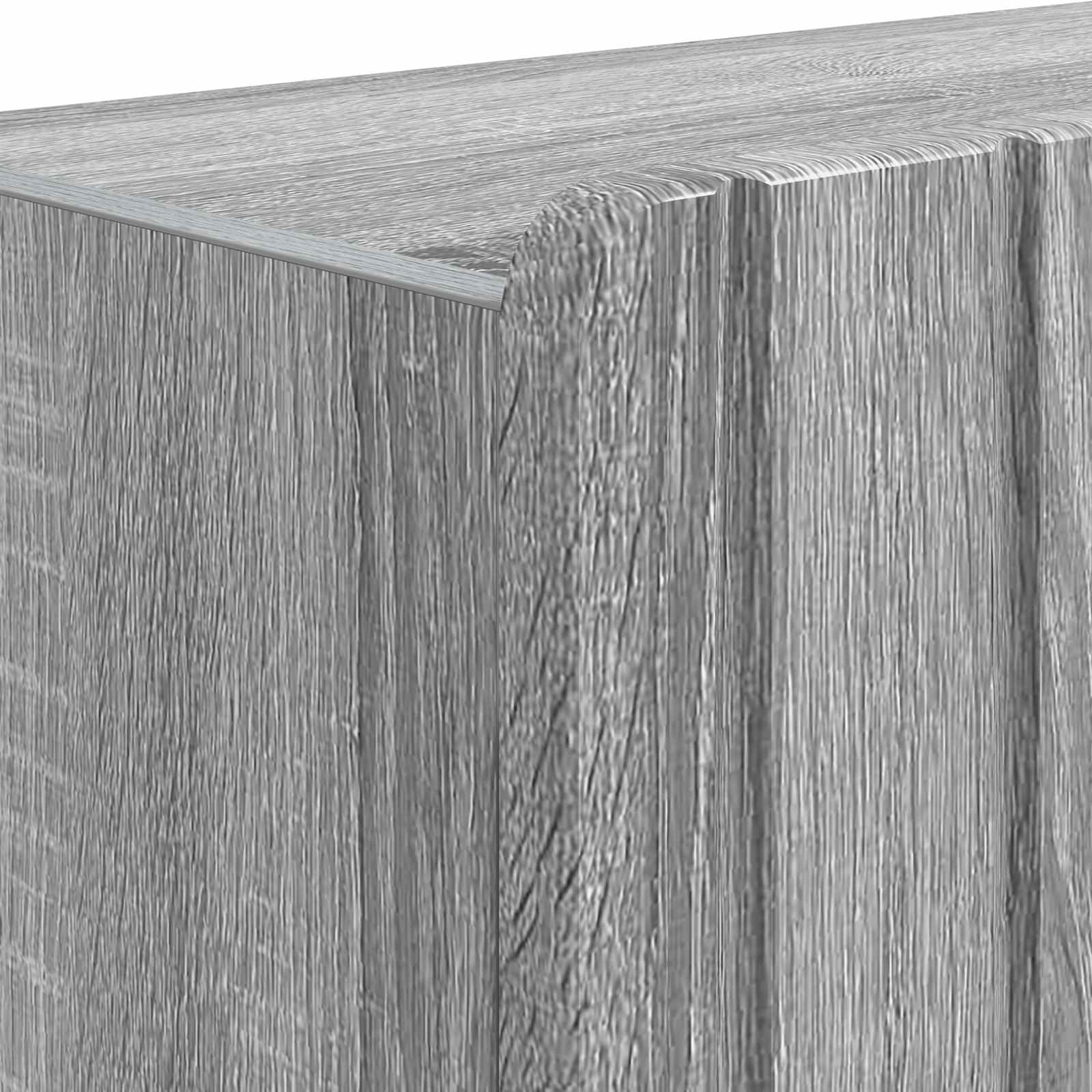 Badkamerkast met Open Plank ZWOLLE Grijs Sonoma