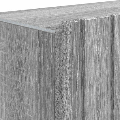 Badkamerkast met Open Plank ZWOLLE Grijs Sonoma
