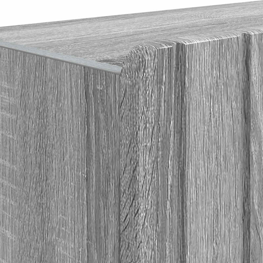 Badkamerkast met Open Plank ZWOLLE Grijs Sonoma