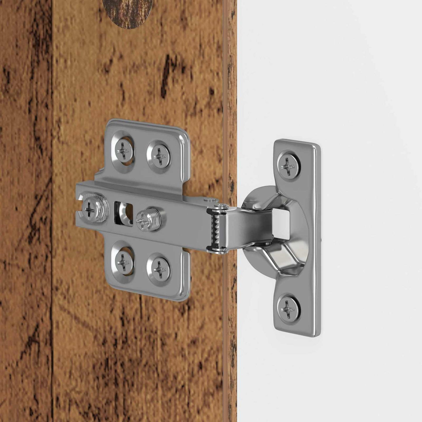 Badkamerkast met Open Plank ZWOLLE Oud hout 30 x 31 x 189,5 cm