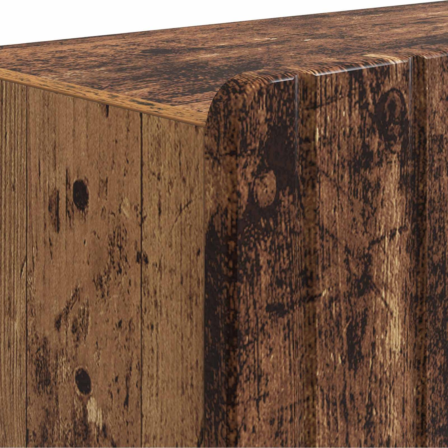 Badkamerkast met Open Plank ZWOLLE Oud hout 30 x 31 x 189,5 cm