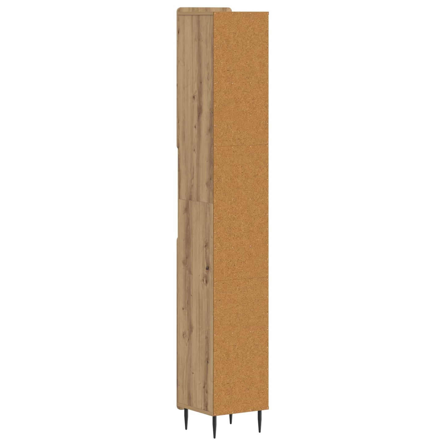 Badkamerkast met Open Plank ZWOLLE Artisanaal eiken