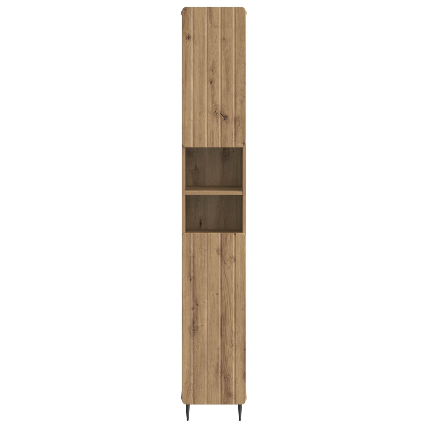 Badkamerkast met Open Plank ZWOLLE Artisanaal eiken