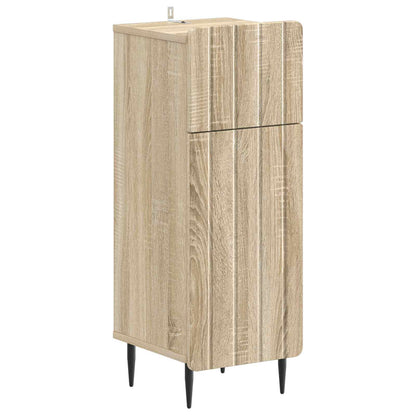 Badkamer Opbergkast ZWOLLE Sonoma Eiken 30 x 31 x 79,5 cm