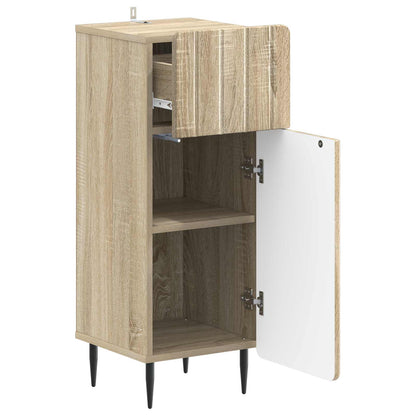 Badkamer Opbergkast ZWOLLE Sonoma Eiken 30 x 31 x 79,5 cm