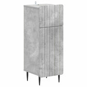 Badkamerkast betongrijs 30x31x79,5 cm