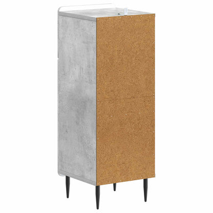 Badkamer Opbergkast ZWOLLE Betongrijs 30 x 31 x 79,5 cm