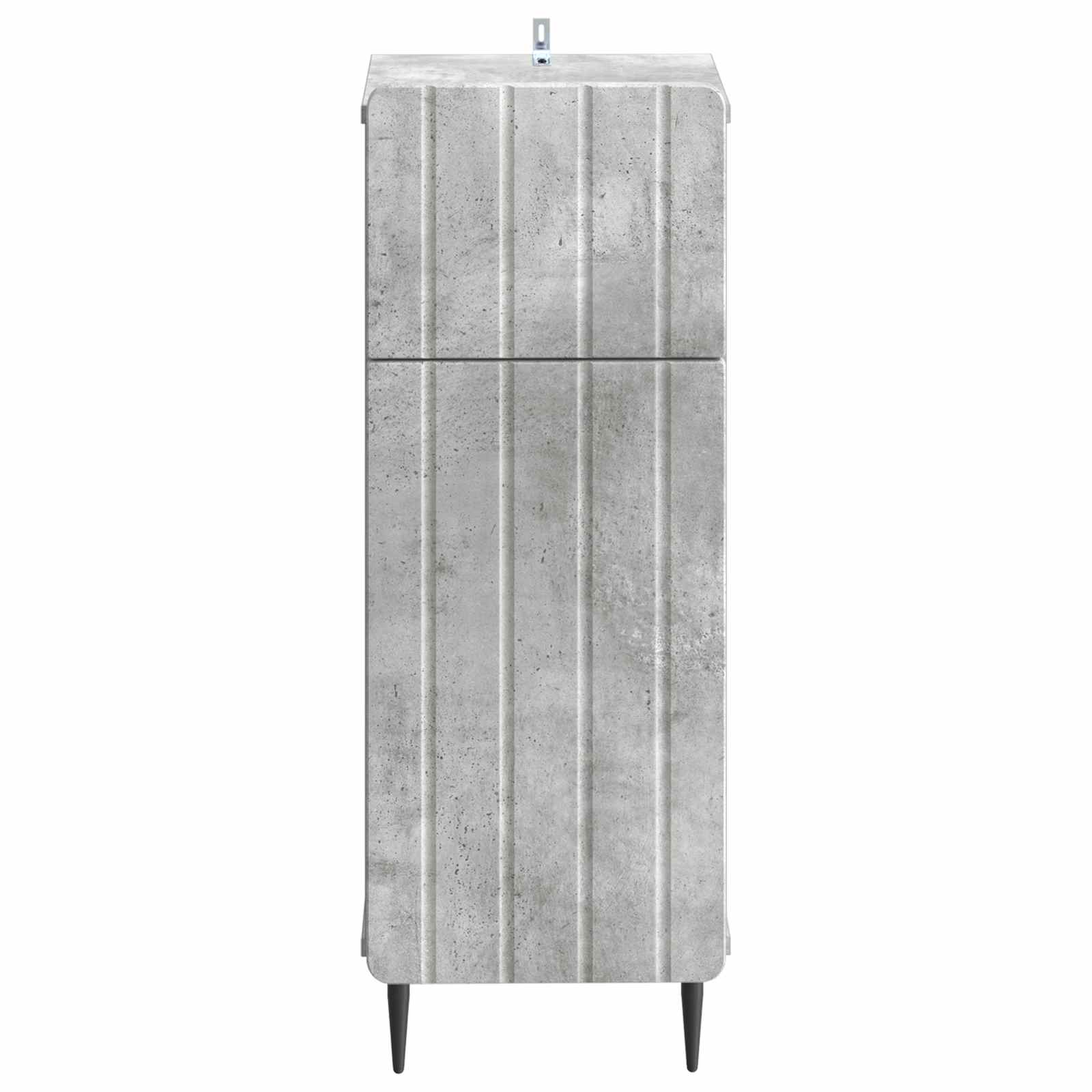 Badkamer Opbergkast ZWOLLE Betongrijs 30 x 31 x 79,5 cm