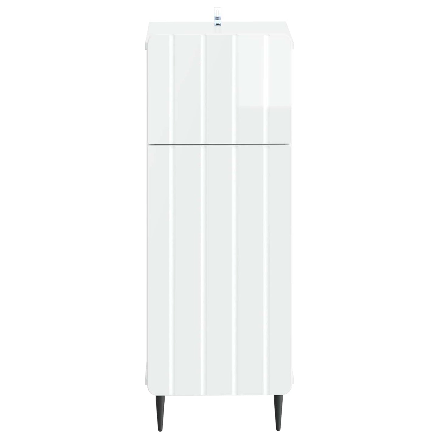 Badkamer Opbergkast ZWOLLE Hoogglans Wit 30 x 31 x 79,5 cm