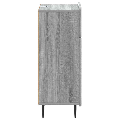 Badkamer Opbergkast ZWOLLE Grijs Sonoma 30 x 31 x 79,5 cm