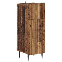 Badkamer Opbergkast ZWOLLE Oud hout 30 x 31 x 79,5 cm