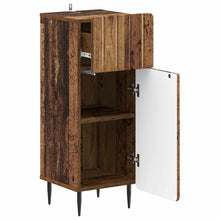 Badkamer Opbergkast ZWOLLE Oud hout 30 x 31 x 79,5 cm