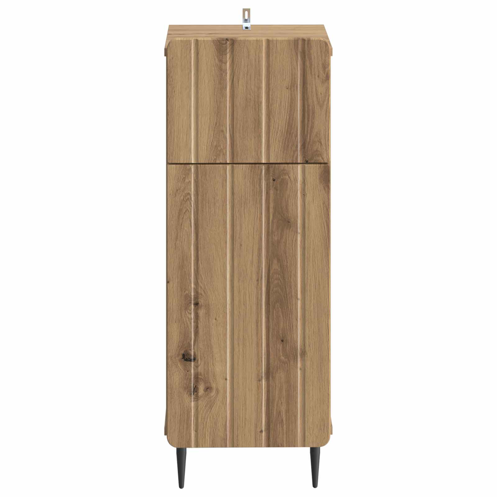 Badkamer Opbergkast ZWOLLE Artisanaal eiken 30 x 31 x 79,5 cm