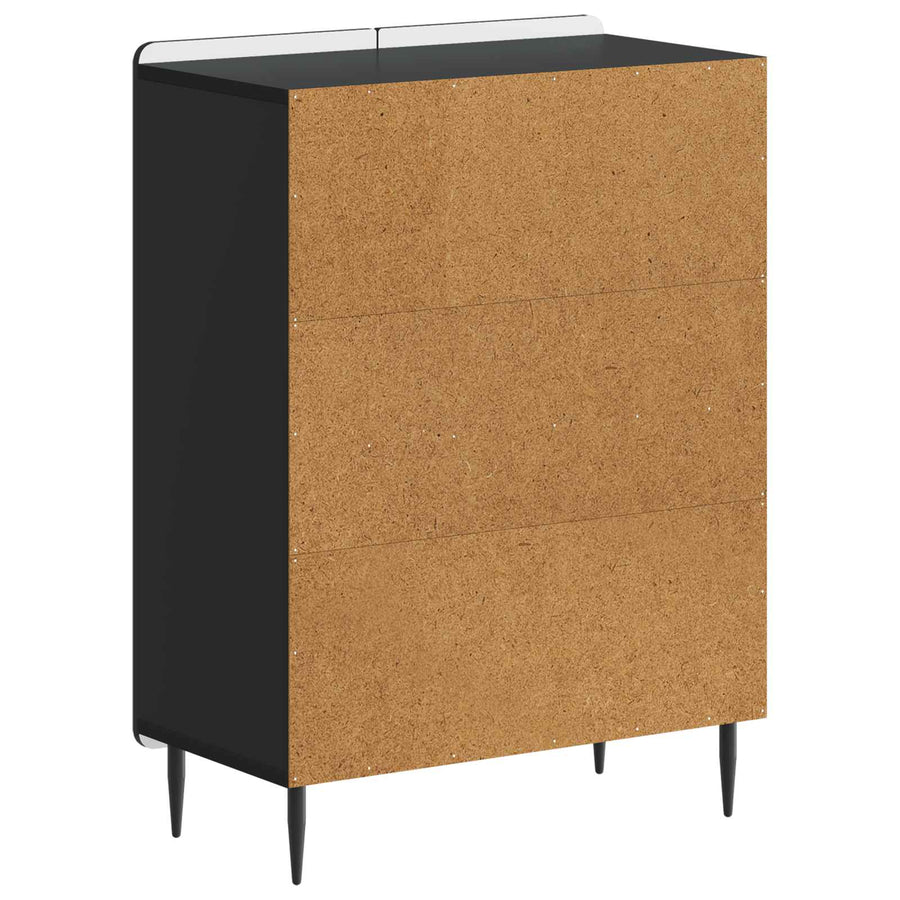 Badkamer Opbergkast ZWOLLE Zwart 59,5 x 31 x 79,5 cm