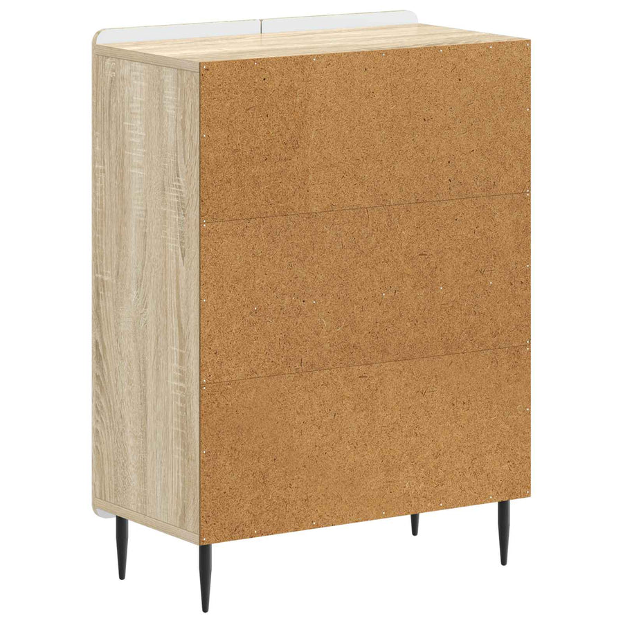 Badkamer Opbergkast ZWOLLE Sonoma Eiken 59,5 x 31 x 79,5 cm