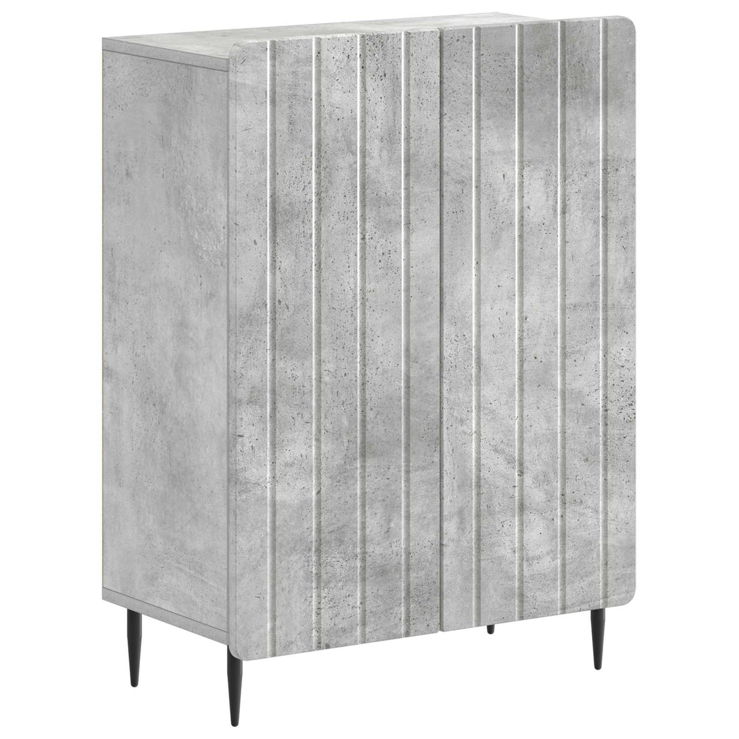 Badkamer Opbergkast ZWOLLE Betongrijs 59,5 x 31 x 79,5 cm