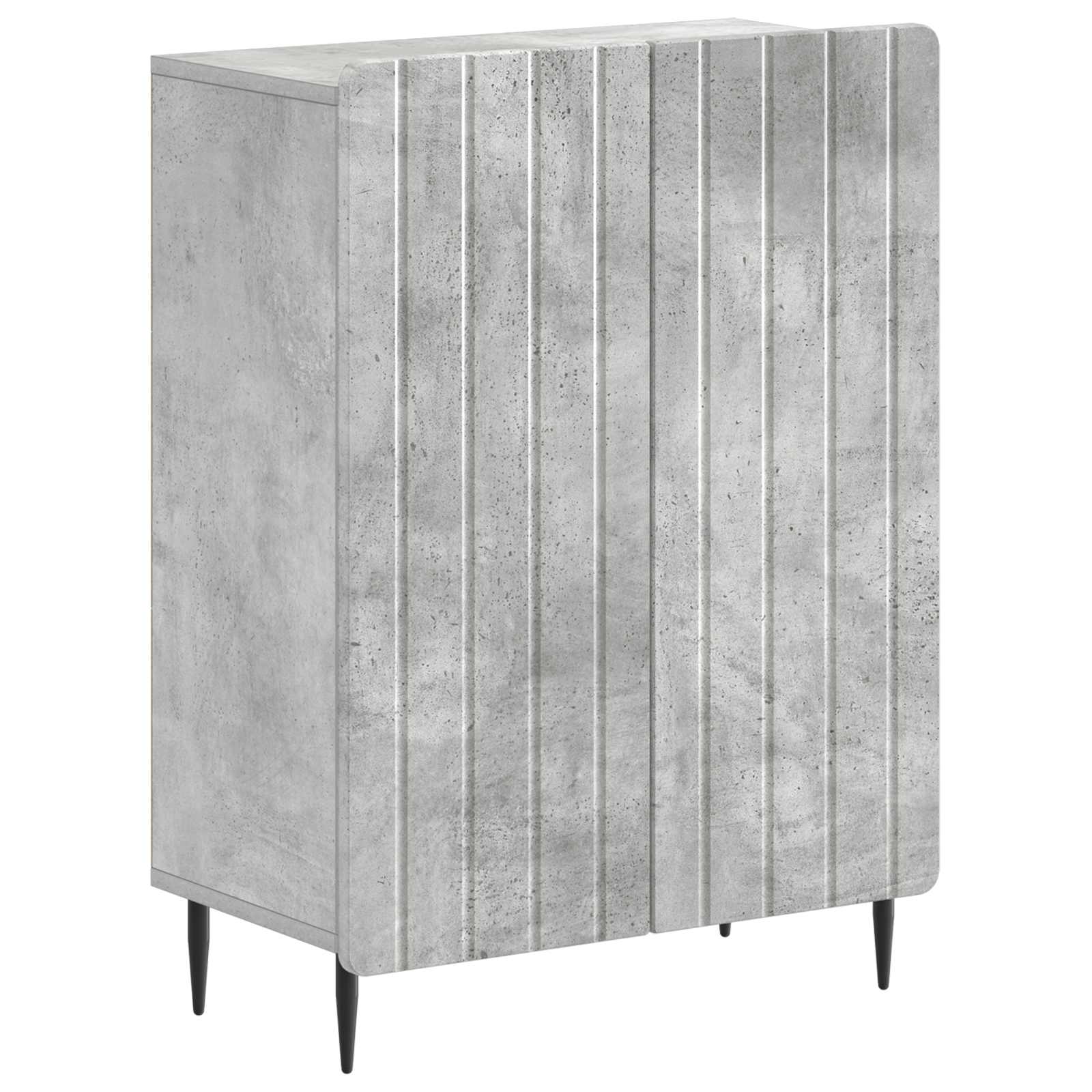 Badkamer Opbergkast ZWOLLE Betongrijs 59,5 x 31 x 79,5 cm