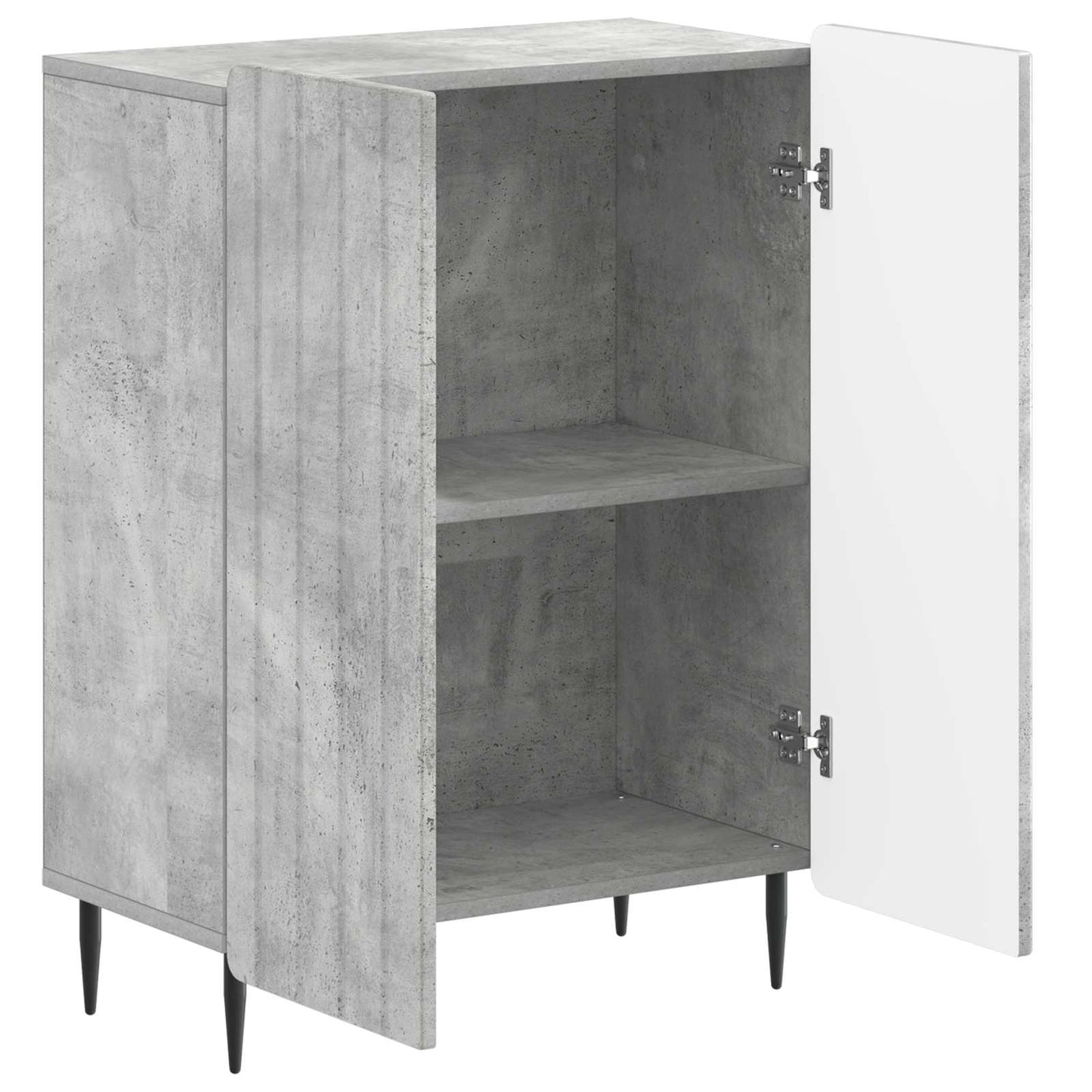Badkamer Opbergkast ZWOLLE Betongrijs 59,5 x 31 x 79,5 cm