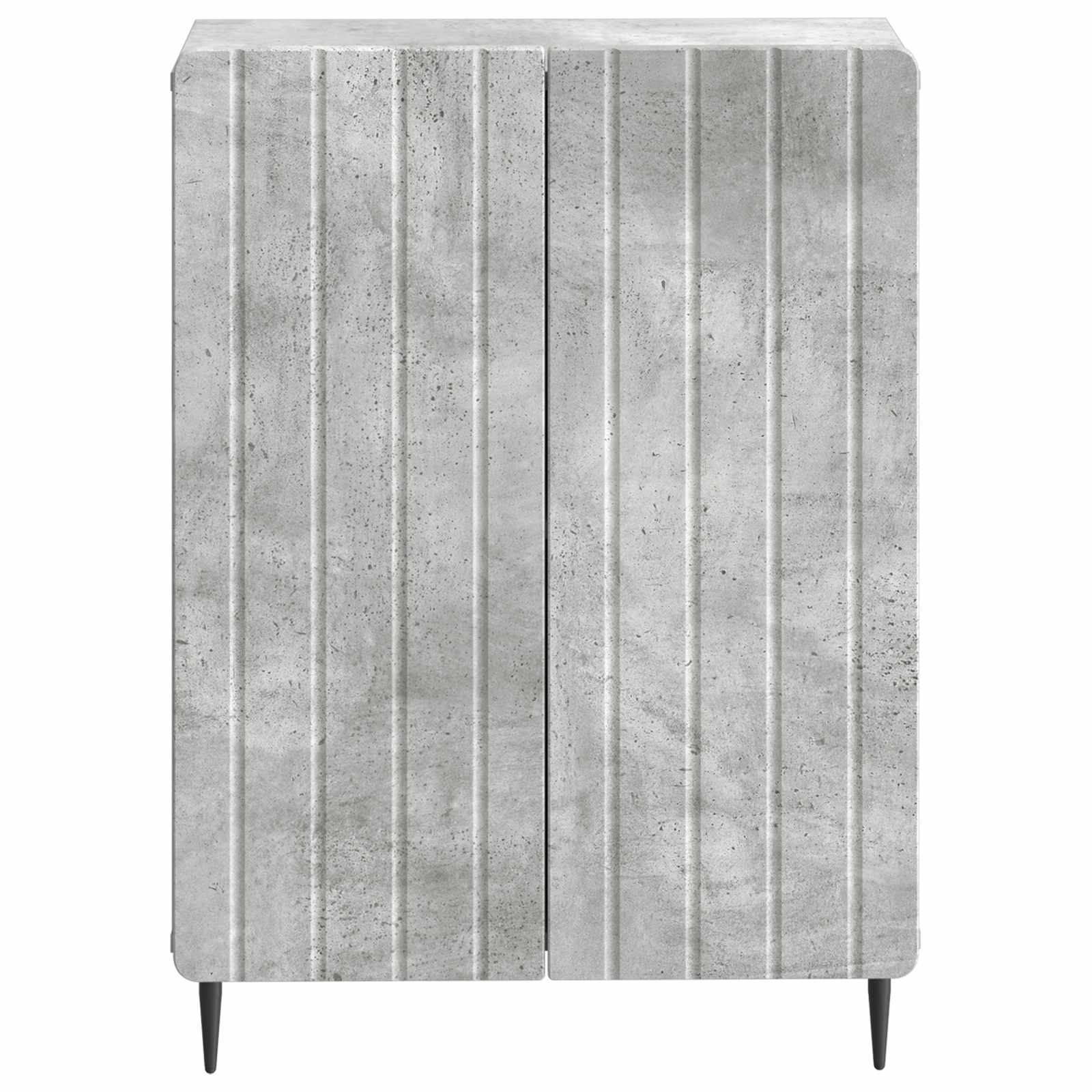 Badkamer Opbergkast ZWOLLE Betongrijs 59,5 x 31 x 79,5 cm