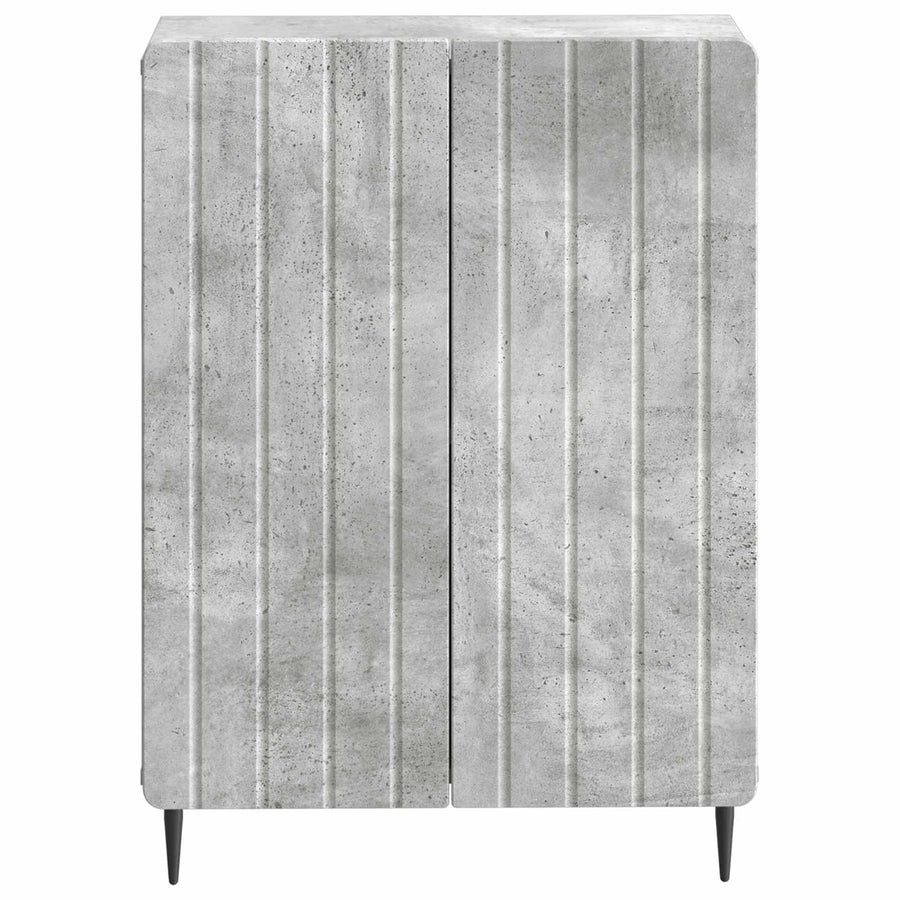 Badkamer Opbergkast ZWOLLE Betongrijs 59,5 x 31 x 79,5 cm