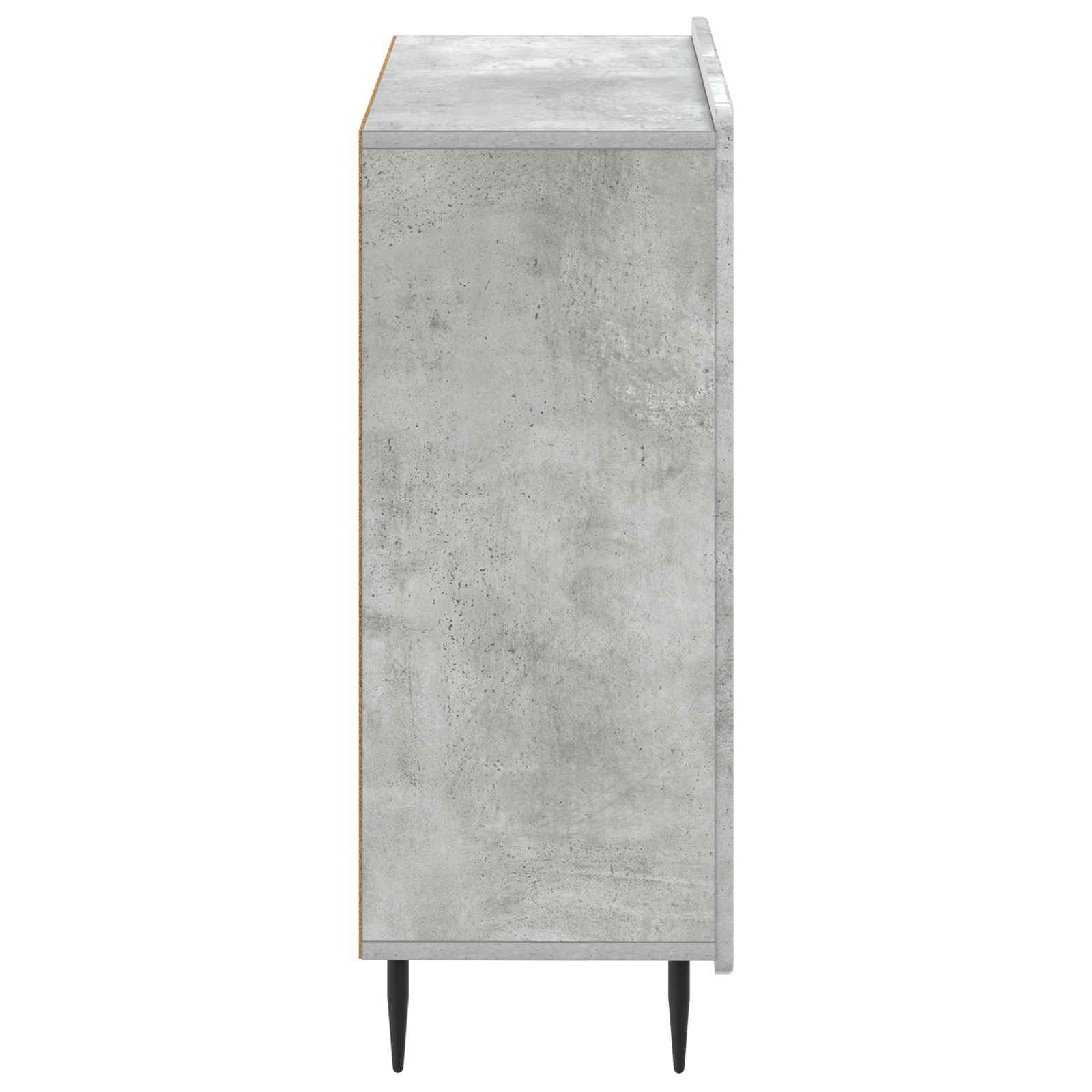 Badkamer Opbergkast ZWOLLE Betongrijs 59,5 x 31 x 79,5 cm