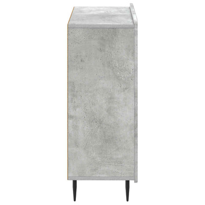 Badkamer Opbergkast ZWOLLE Betongrijs 59,5 x 31 x 79,5 cm