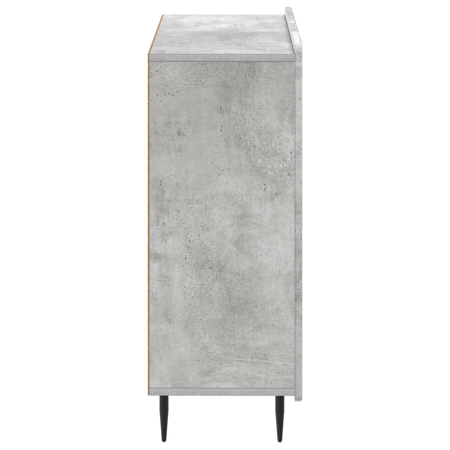 Badkamer Opbergkast ZWOLLE Betongrijs 59,5 x 31 x 79,5 cm