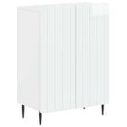 Badkamerkast 59,5x31x79,5 cm hoogglans wit